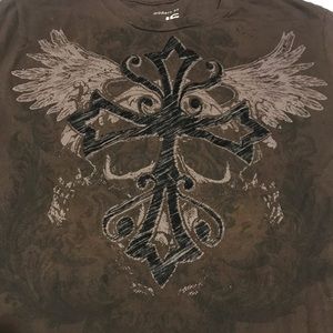 J FERRAR GRAPHIC TEE SZ M